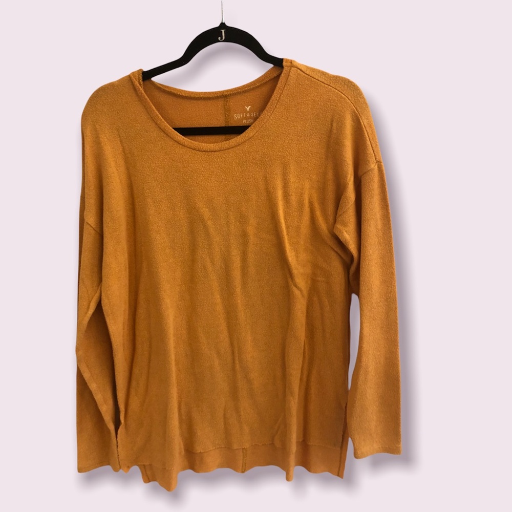 AE Soft & Sexy Yellow Blouse